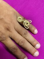 Handicraft Brass Finger Ring For Women and Girls - Image 2