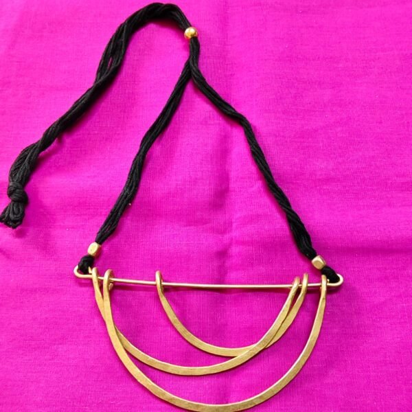 Fantasy Handcrafted Brass Butterfly Necklace Set