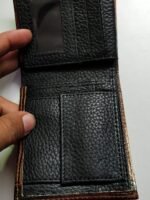 Handcrafted Leather Wallet – Design Elephant - Image 2