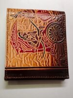 Handcrafted Leather Wallet Epic Chariot - Image 2