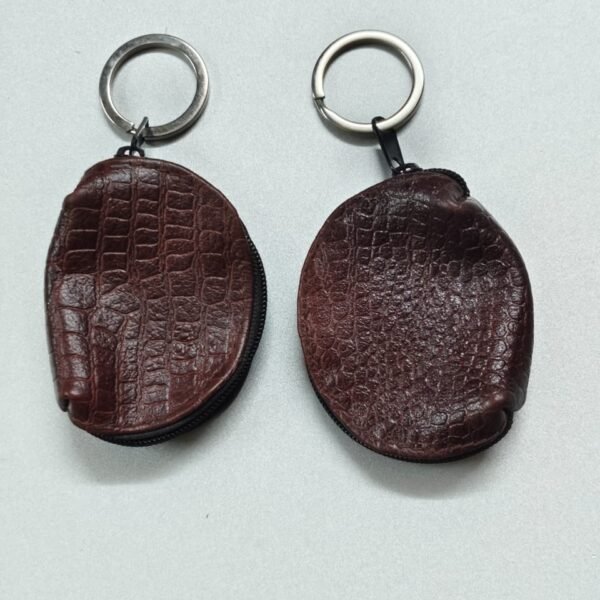 Leather Key Ring and Coin box