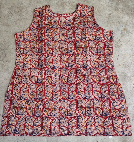 Kalamkari sleeveless top