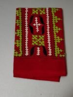 Gujarati Kantha Blouse Material Red