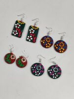 Terracotta Earrings Set Multi Design ( 4-Set) - Image 3