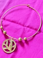 Handcrafted Dokra Bird Pendant Necklace | Tribal Brass Jewellery - Image 3