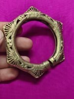 Dokra Brass Bracelet – Vintage Ethnic Design - Image 3