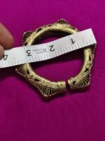 Dokra Brass Bracelet – Vintage Ethnic Design - Image 4