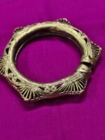 Dokra Brass Bracelet – Vintage Ethnic Design - Image 2