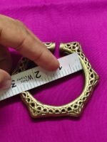 Handcraft Dokra Brass Bracelet – Vintage Ethnic - Image 4