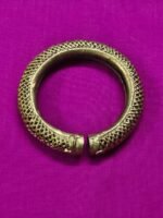 Tribal Dokra Brass Bracelet – Vintage Ethnic Design