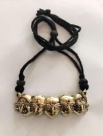 Dokra Brass Panchmukhi Tribal Face Necklace – Handcrafted Statement Jewelry
