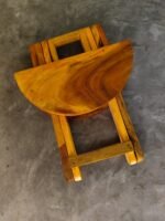 Handicraft Wooden Foldable Table for Living Room - Image 4