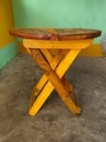 Handicraft Wooden Foldable Table for Living Room - Image 3