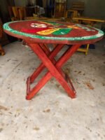 Handicraft Wooden Foldable Table for Living Room Perfect - Image 2