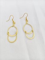 Base Metal Handicraft Earrings Round - Image 2