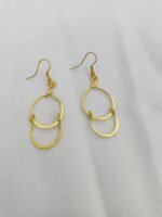 Base Metal Handicraft Earrings Round - Image 4