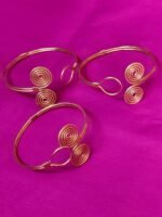 Handmade Copper Hand Bracelet For Girls (3pc)