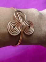 Handmade Copper Hand Bracelet For Women - Image 3