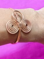 Handmade Copper Hand Bracelet For Women