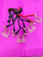 Handcrafted Brass Single Pendant Necklace 4pc