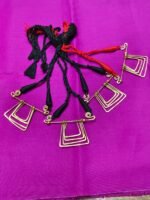 Handcrafted Brass Single Pendant Necklace 4pc - Image 2