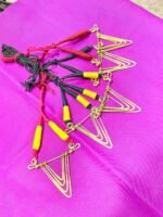 Handcrafted Brass Single Pendant Necklace quantity4pc