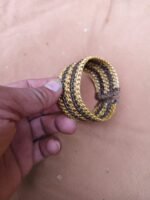 Handwoven Natural Grass Bracelet – Eco-Friendly Tribal Style - Image 2