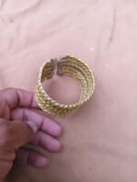 Handwoven Natural Grass Bracelet – Eco-Friendly Tribal Style - Image 2