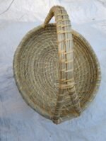 Handmade Natural Grass Basket – Eco-Friendly Multipurpose Basket