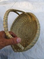 Handmade Natural Grass Basket – Eco-Friendly Multipurpose Basket - Image 3