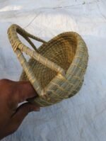 Handmade Natural Grass Basket – Eco-Friendly Multipurpose Basket - Image 4