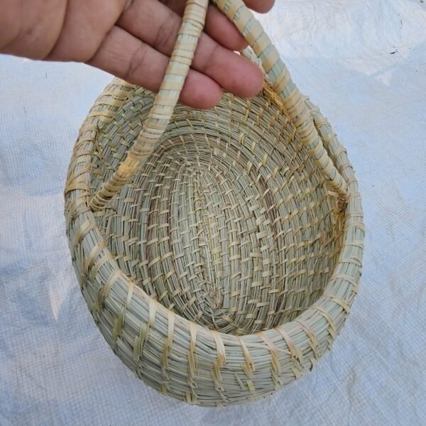 Natural Grass Basket – Eco-Friendly Multipurpose Basket