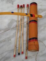 Handcrafted Bamboo Bow & Arrow Set for Kids - Image 2