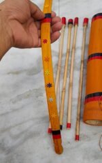 Handcrafted Bamboo Bow & Arrow Set for Kids - Image 8