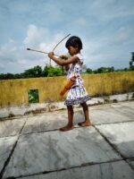 Handcrafted Bamboo Bow & Arrow Set for Kids - Image 7