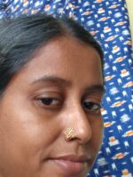 Handcrafted Brass Nose Ring – Traditional Nath Jewelry 2pc - Image 6