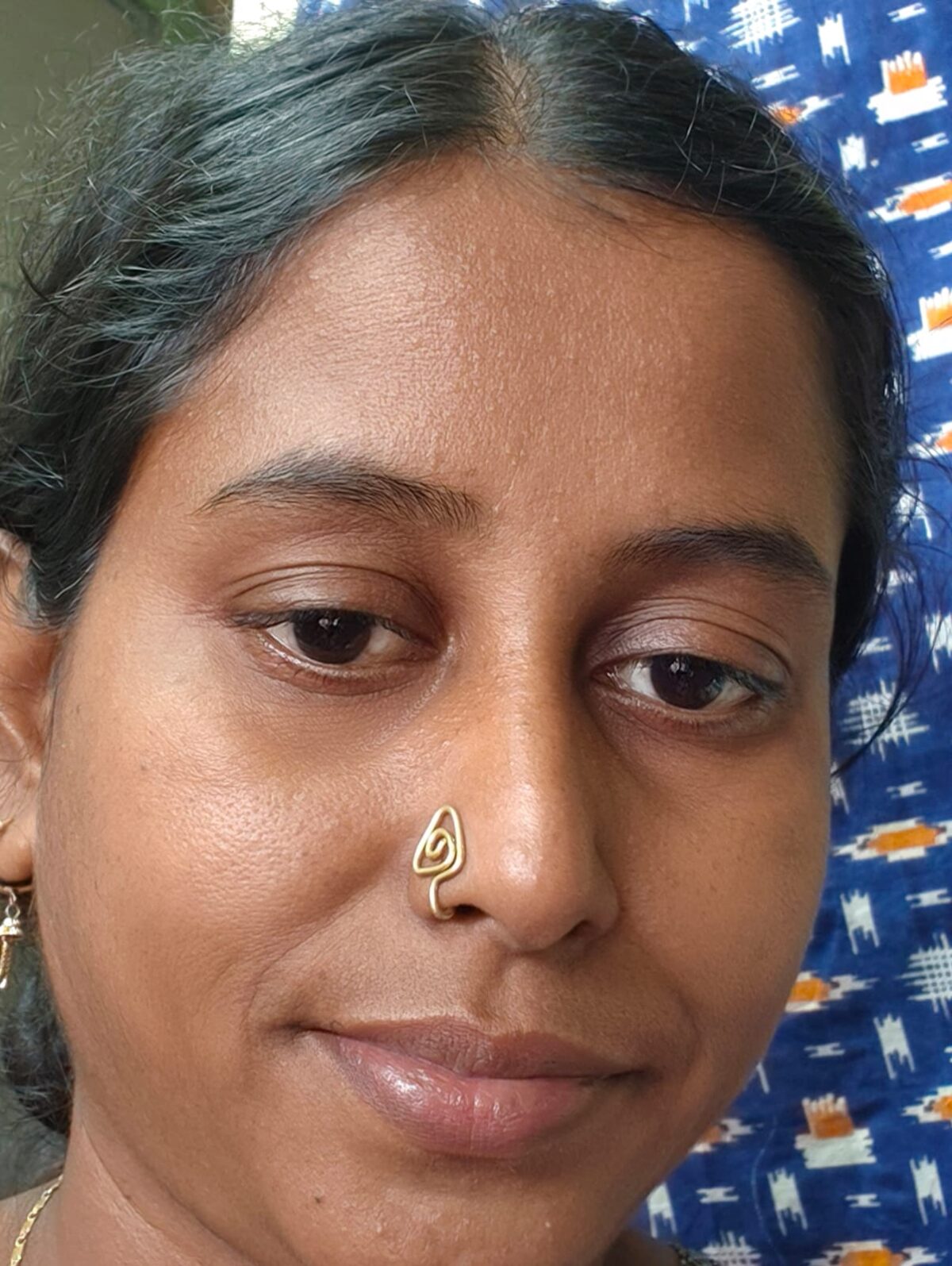 Handcrafted Brass Nose Ring – Traditional Nath Jewelry 2p Rahulda