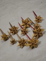 Handmade Palm Leaf Hair Pins – Traditional Bamboo Craft - Image 4