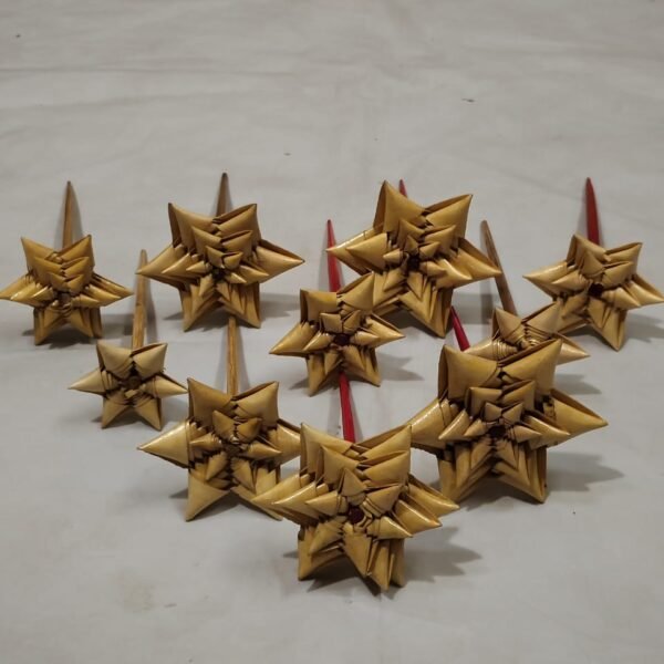 Handmade Palm Leaf Hair Pins – Traditional Bamboo Craft