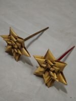Handmade Palm Leaf Hair Pins – Traditional Bamboo Craft 2pc