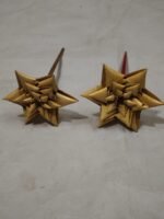 Handmade Palm Leaf Hair Pins – Traditional Bamboo Craft 2pc - Image 3