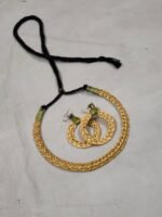 Handwoven Grass Necklace Earrings Set – Eco-Friendly jewellery - Image 5
