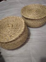 Handmade Grass Hotpot Model  –  Multipurpose Basket