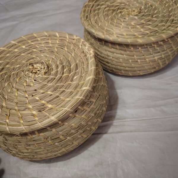 Handmade Grass Hotpot Model – Multipurpose Basket