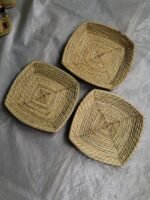 Natural Grass Handmade Square Tread | Eco-Friendly Hand Woven - Image 4