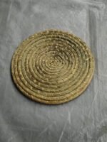 Handmade round table mat made of Grass leaves - Image 4