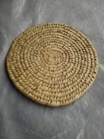 Palm Gold Table Mat | Round Table Mat Handmade - Image 3