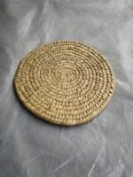 Palm Gold Table Mat | Round Table Mat Handmade - Image 4
