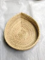 Handmade Leaf Shaped Tray | Glossy Finish Grass