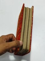 Kantha Stitch Cotton Zip Wallet – Double Zipper Compartments - Image 4